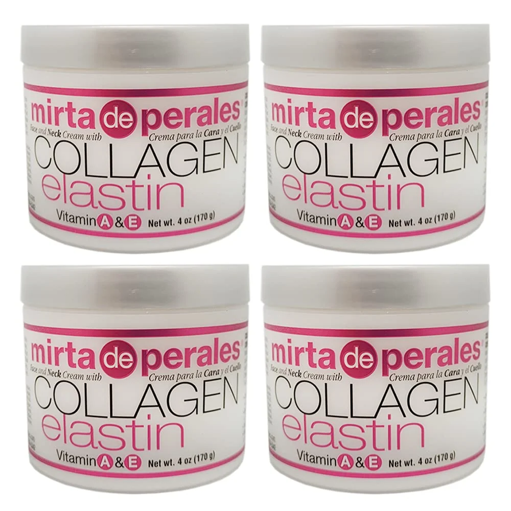 User-Friendly Mirta de Perales Collagen Elastin Cream 4 oz Pack of 4 Sophisticated