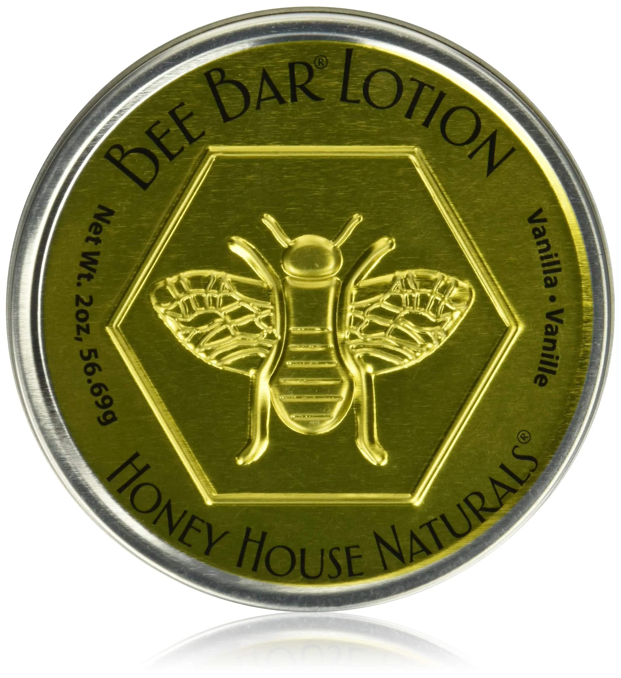 Fine Crafted Honey House Naturals Vanilla Bee Bar Beeswax for Skin Large 2 Ounce 1 Count Comfortable