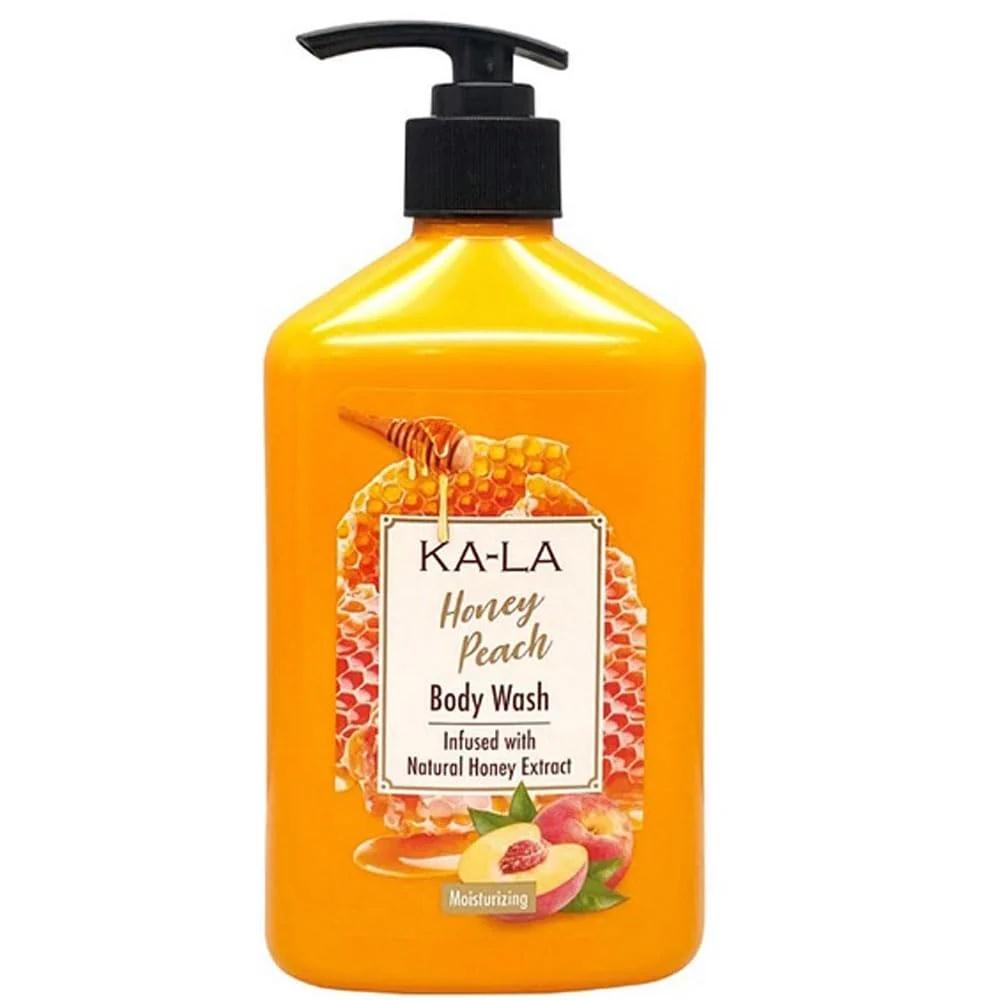 Versatile KA-LA Honey Peach Body Wash 500 ML. Consistent