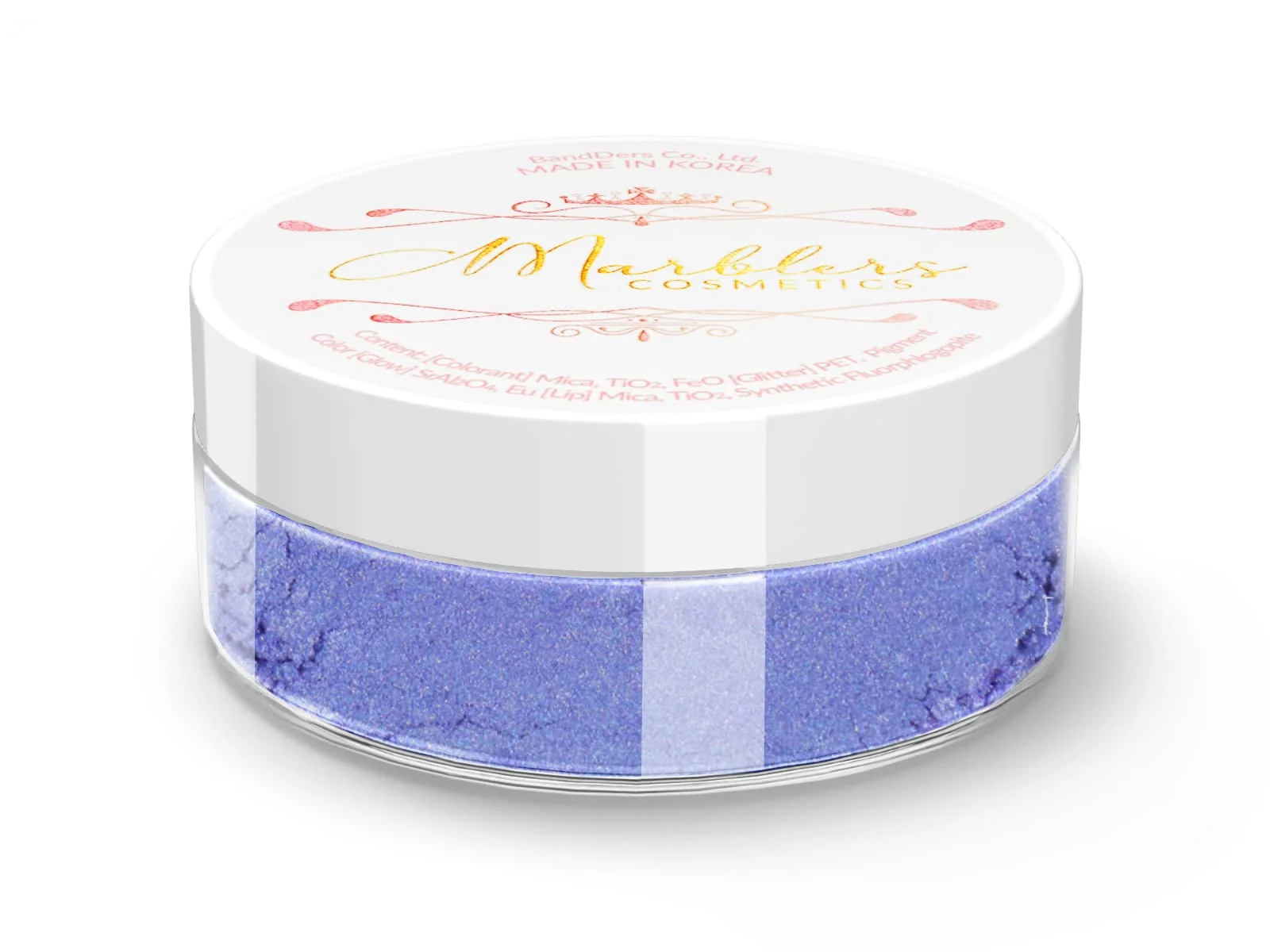 Authentic MARBLERS Fine Natural Mica Powder Eggshell Blue 0.11oz 3g Highly Pigmented Non-Toxic Vegan Cruelty- Eyeshadow Body Butter Nail Advanced