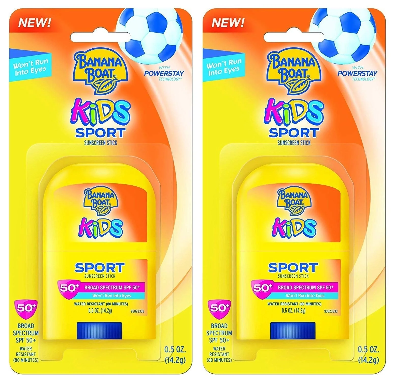 Versatile Banana Boat Spf 50 Kids Sport Stick 0.5 Ounce 14ml 2 Pack Trusted