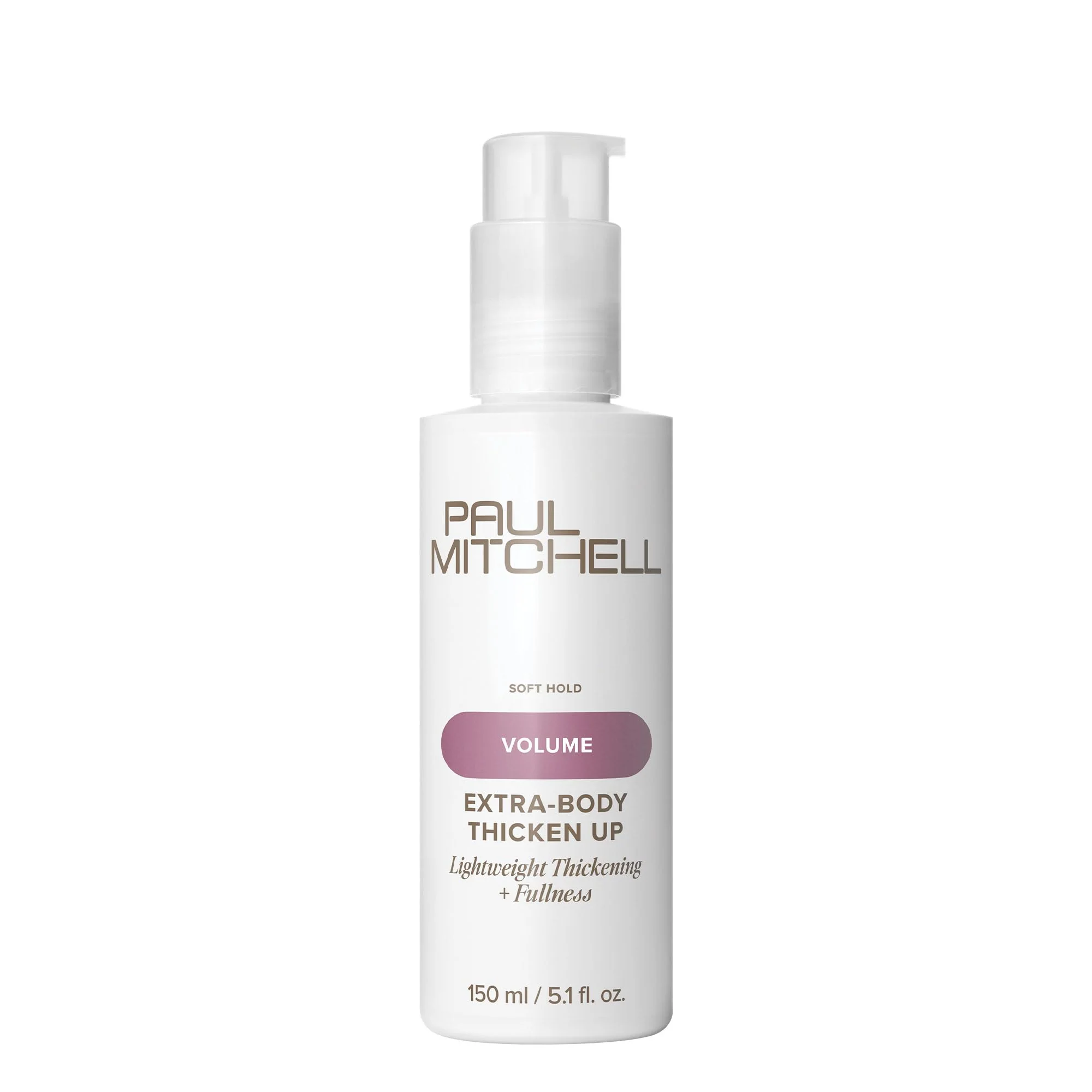 Convenient Paul Mitchell Extra-Body Thicken Up Styling Liquid Lightweight Formula Adds Fullness For Fine Hair 5.1 oz Clean