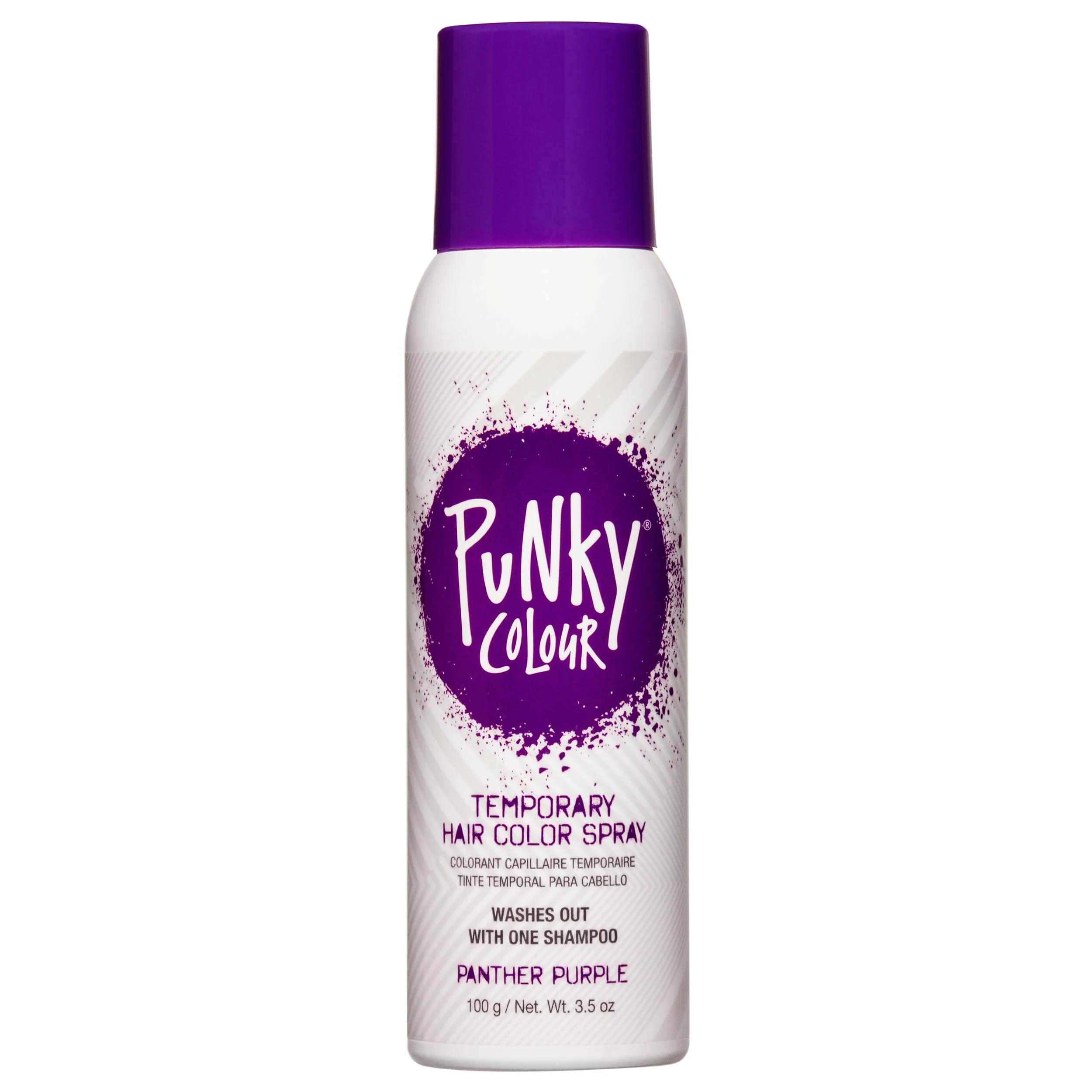 Carefully Designed Punky Temporary Hair Color Spray-On Panther Purple Non-Damaging Instant Hair Dye No Bleaching Needed Non-Sticky Washable and Leaves No Residue Casual