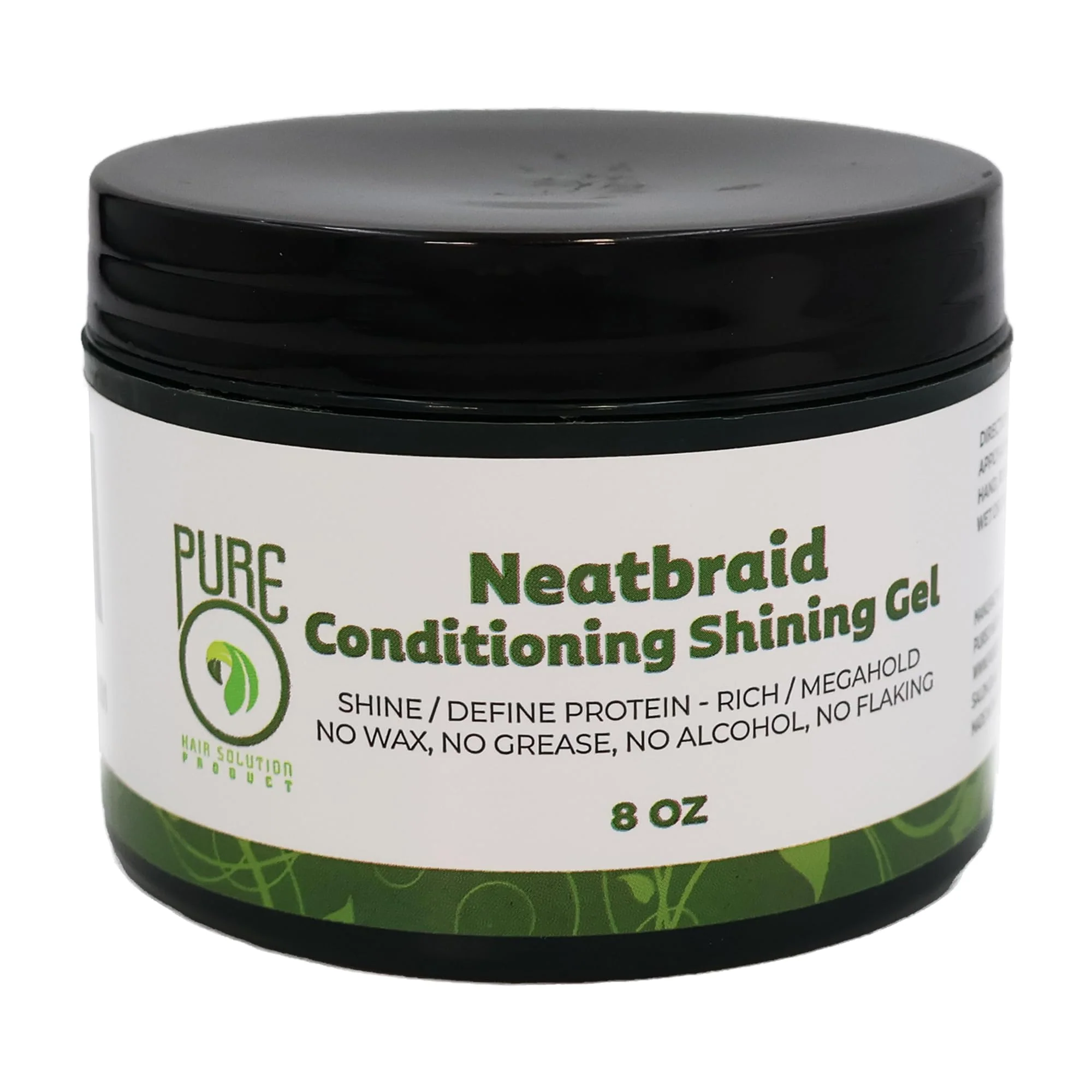 Artisan Pure O Hair Solution Product Neatbraid Conditioning Shining Gel 8 Oz Pack of 1 Premium