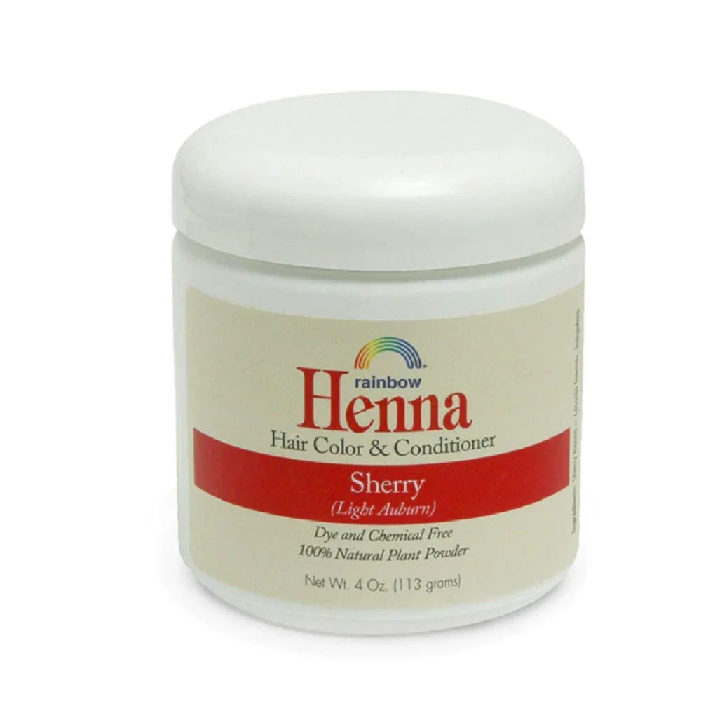 Environmentally Friendly Rainbow Research Henna Sherry 4 Ounces 2 Packs Convenient