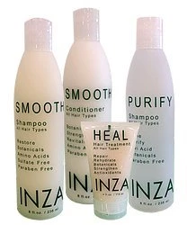 Certified Inza Complete Hair Care Solutions Set Organic