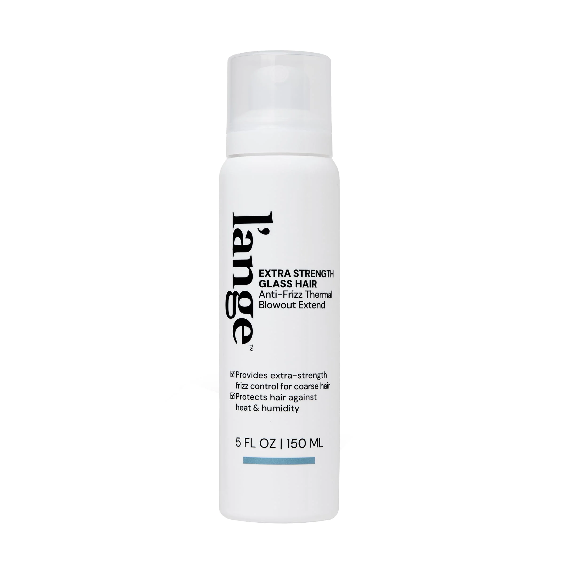 User-Friendly L'ANGE HAIR Extra Strength Glass Hair Anti-Frizz Thermal Blowout Extend High-Performance Heat Protectant Spray for Frizz Control Shine Smooth