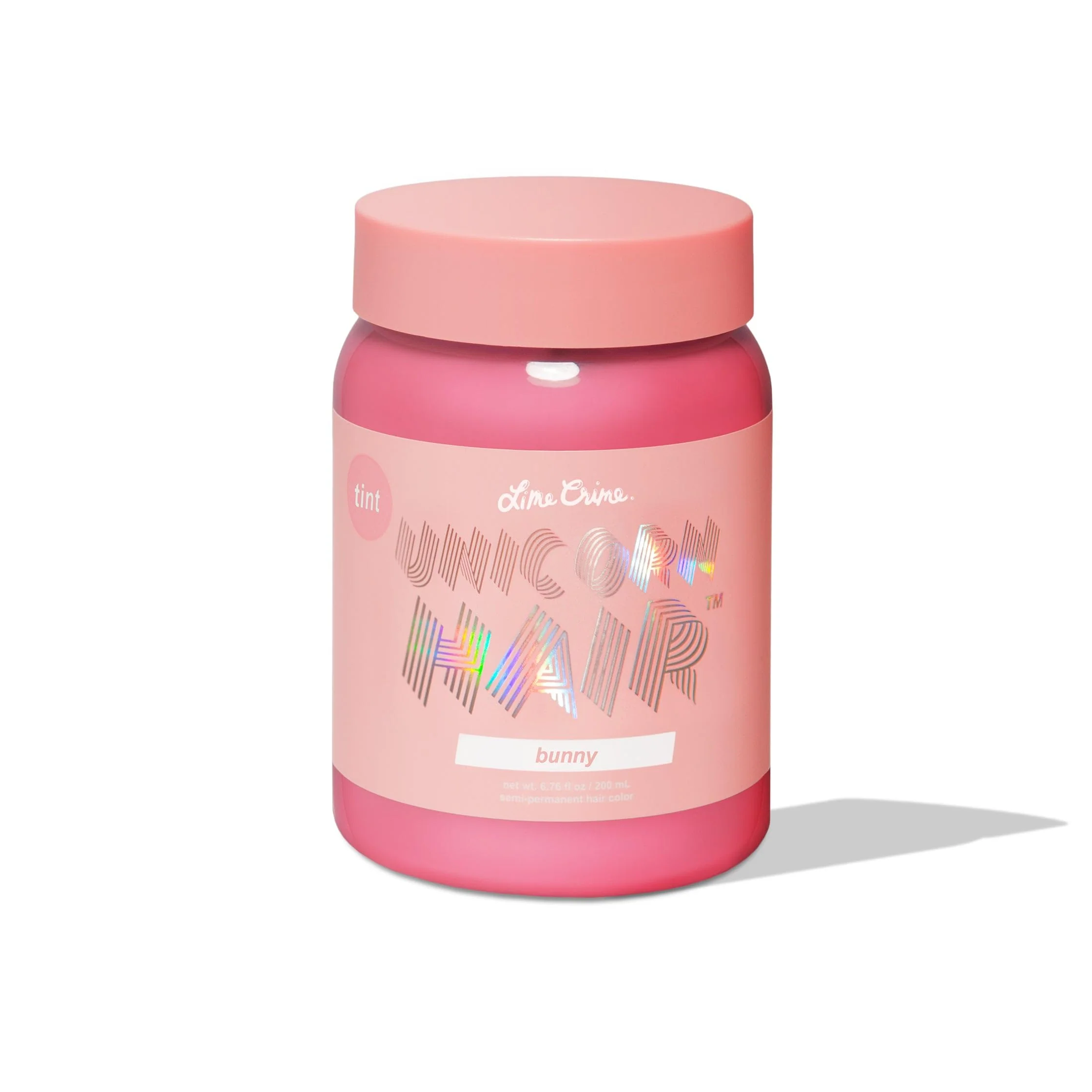 Carefully Designed Lime Crime Pastel Colored Unicorn Hair Tint Bunny Pastel Baby Pink - Damage- Semi-Permanent Hair Color Conditions Moisturizes - Temporary Smooth