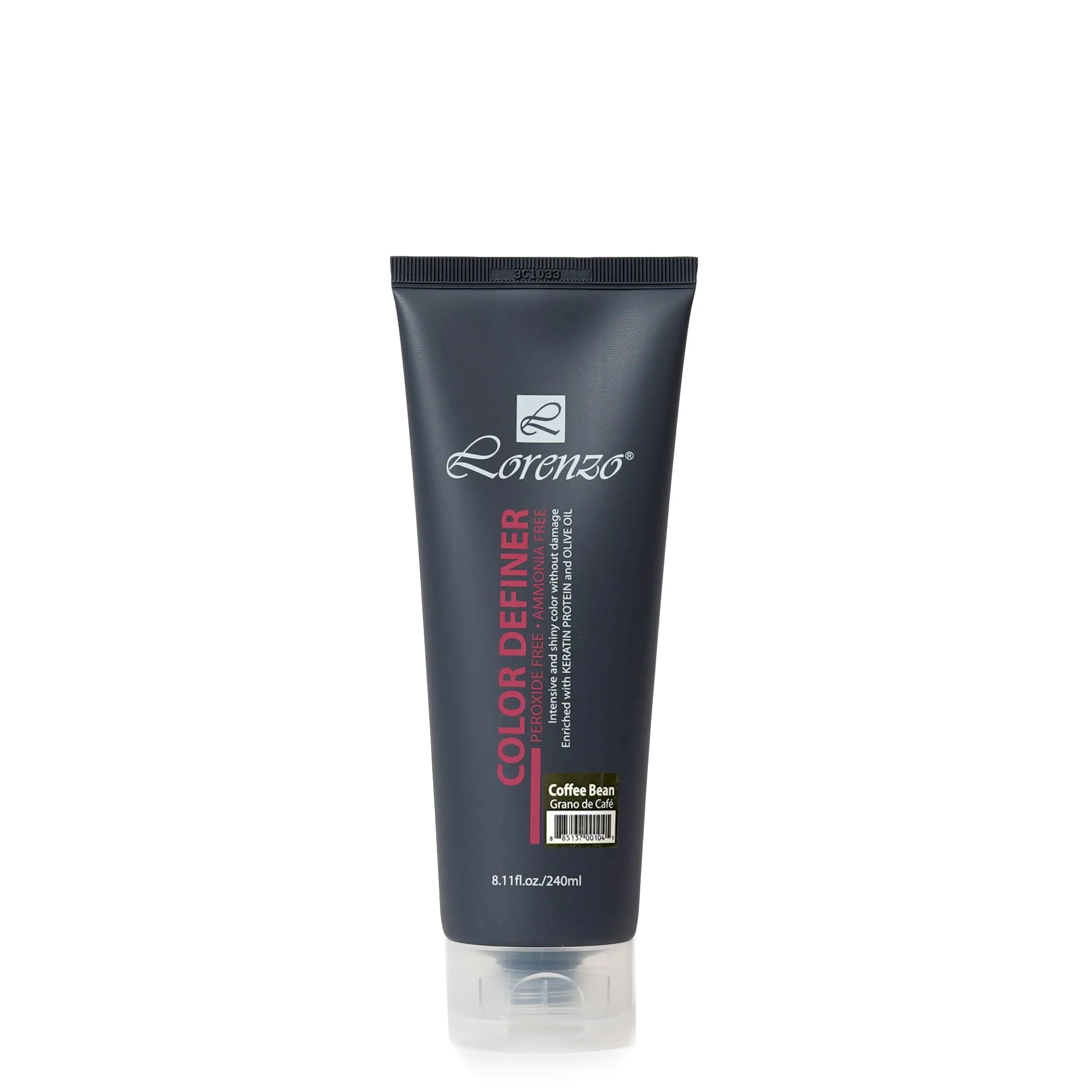 Durable L Lorenzo Color Definer Cellophane 8.11fl.oz 240ml Peroxide Ammonia Glossy hair Brilliant color without Damaged Hair Stain Remover Inside Reliable