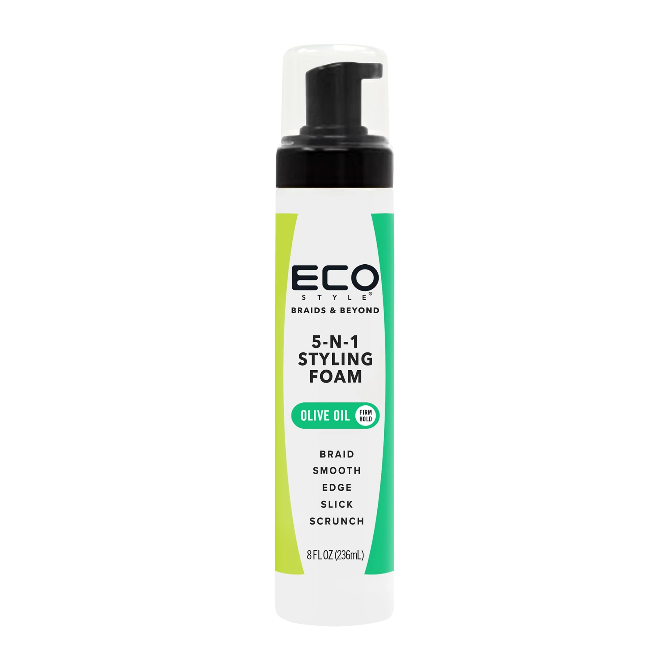 Elite Eco Style Braids Beyond 5-N-1 Styling Foam Moisturizes Seals Durable
