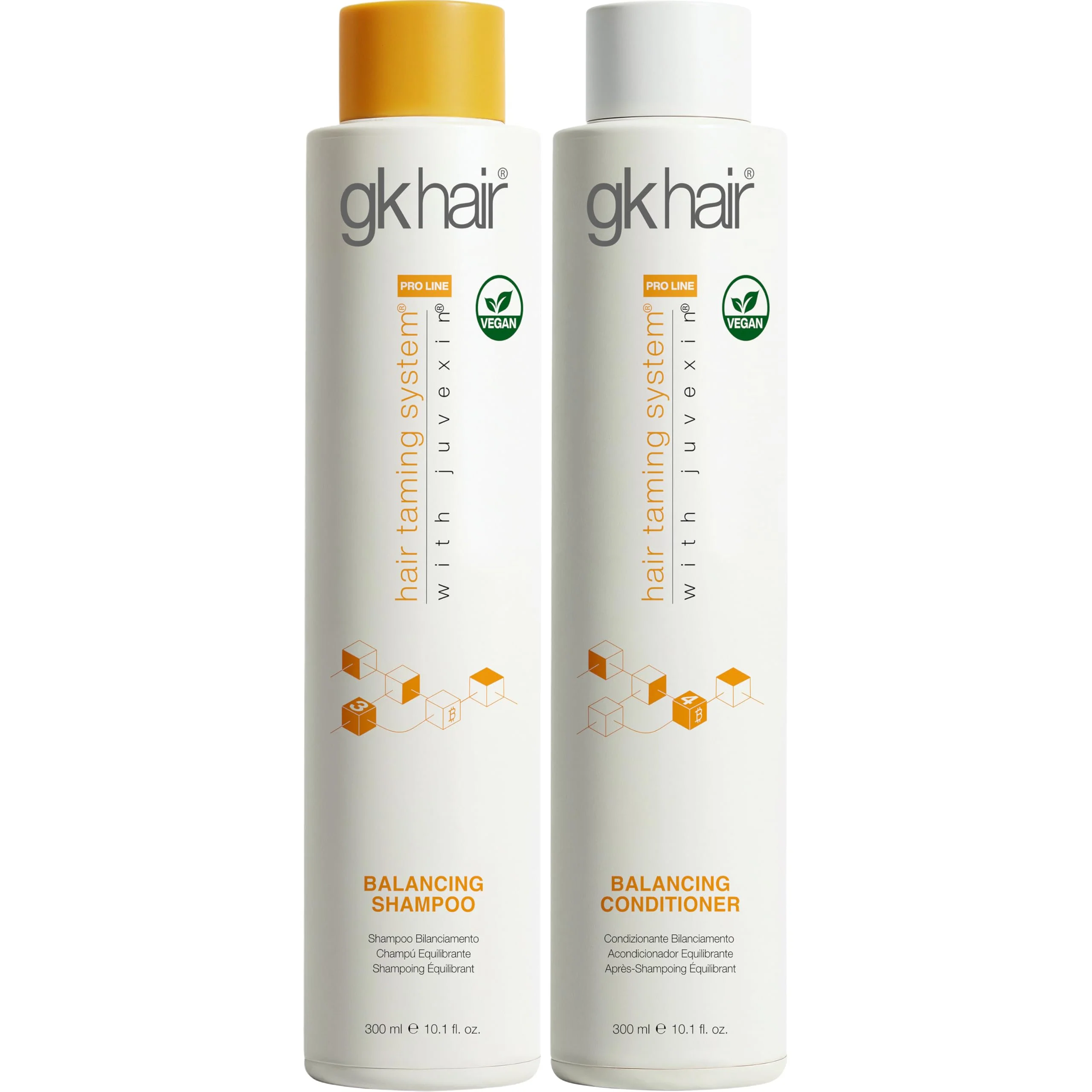 World-Class GK HAIR Balancing Shampoo and Conditioner Set for Oily Hair Upto 72-Hour Freshness Shampoo and Conditioner for Greasy Scalp Build Up Dirt Skip Professional