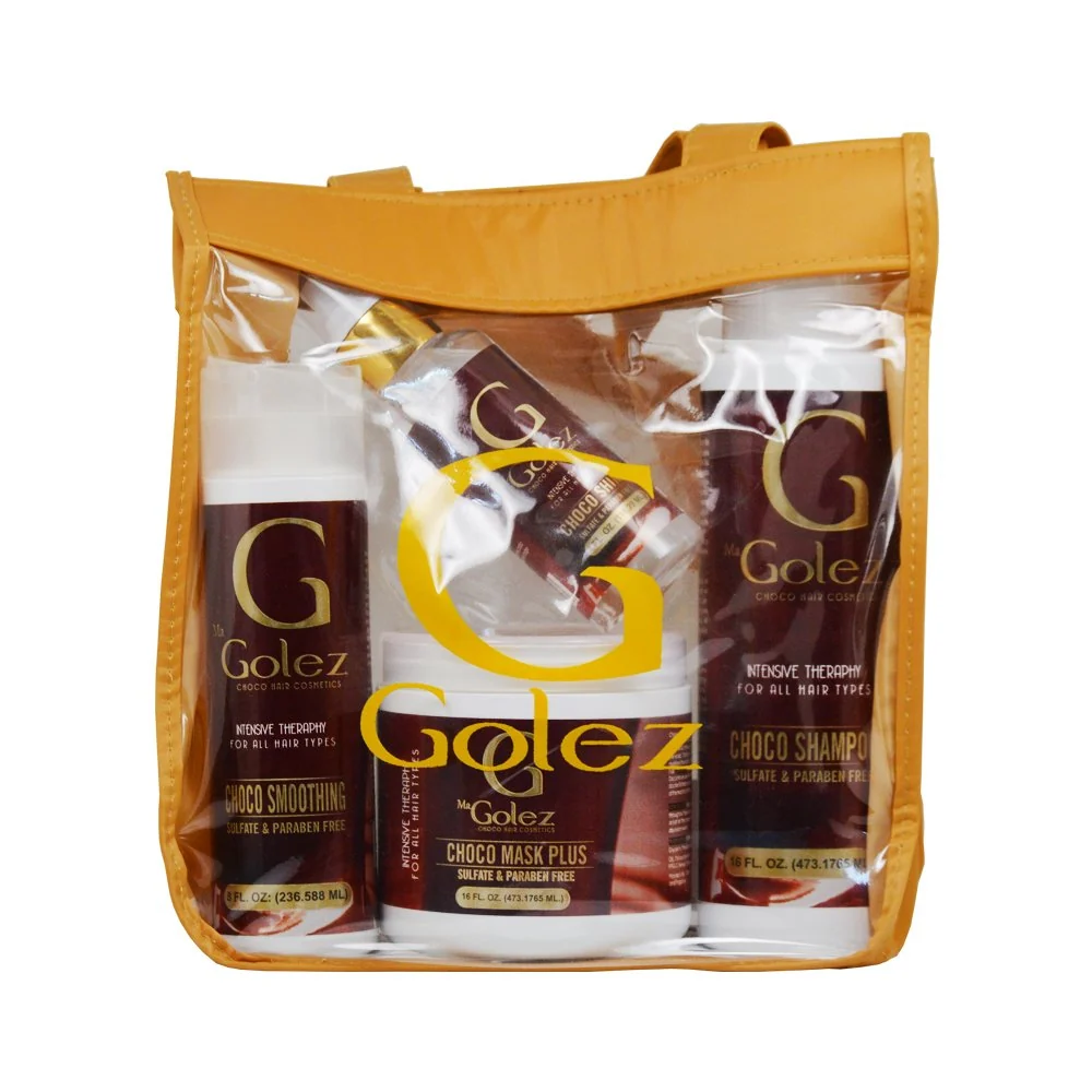 Natural G Ma Golez Choco Intensive Theraphy Hair Care 4-piece Gift Bag Proven