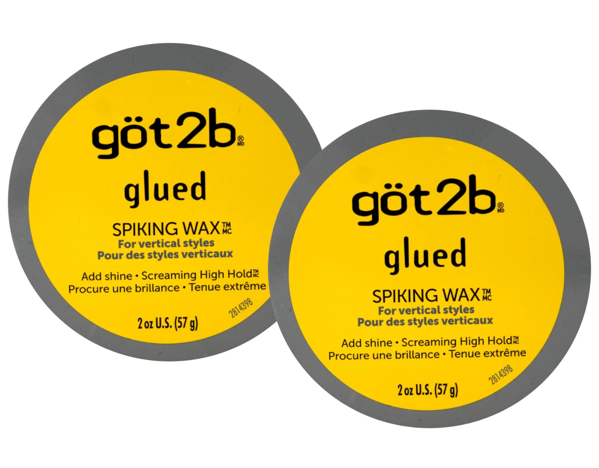 Eco-Friendly Got 2B Glued Spiking Wax 2 Ounce Pack of 2 Refined