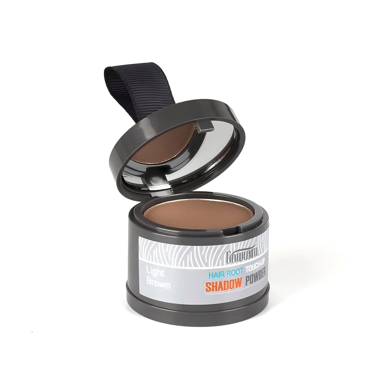 Versatile gowwim Root Touch Up Hair Powder for Instantly Concealing Hair Loss Receding Hairline Beard Eyebrow Powder 0.14oz 4g User-Friendly