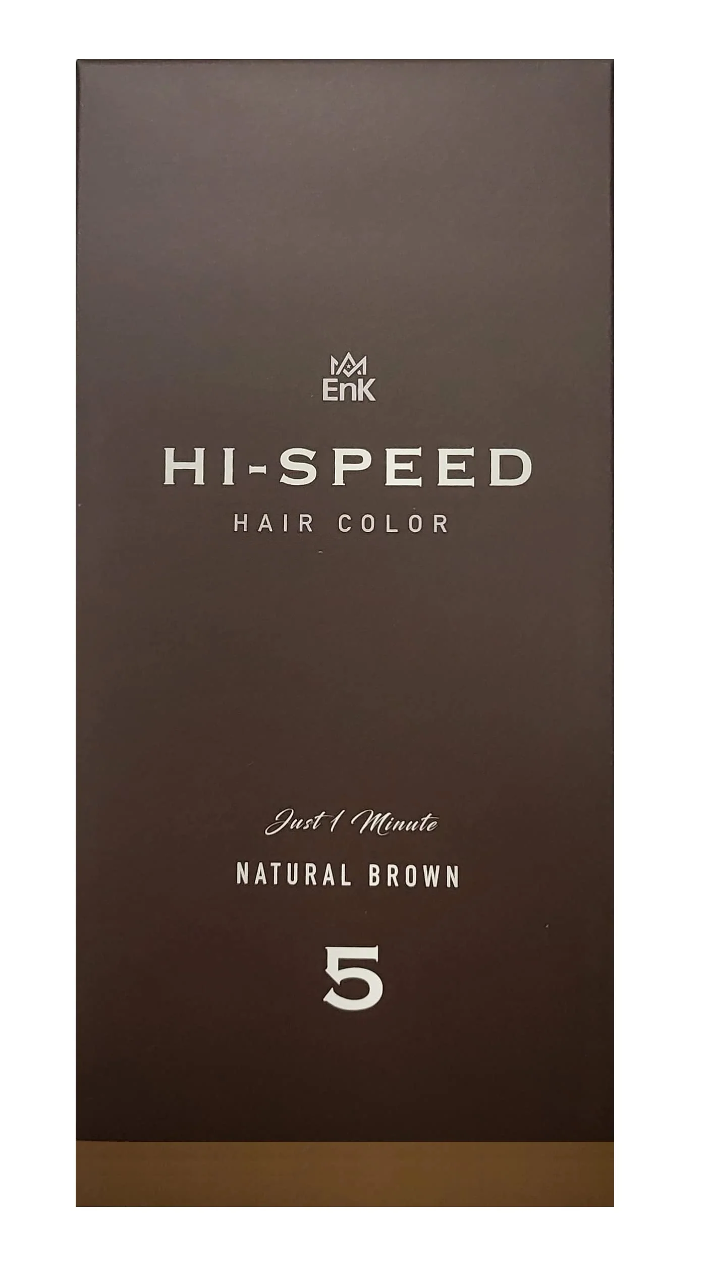 Casual 1 Minute_Hi Speed Squid Ink Hair Color 5 Natural Brown Solid