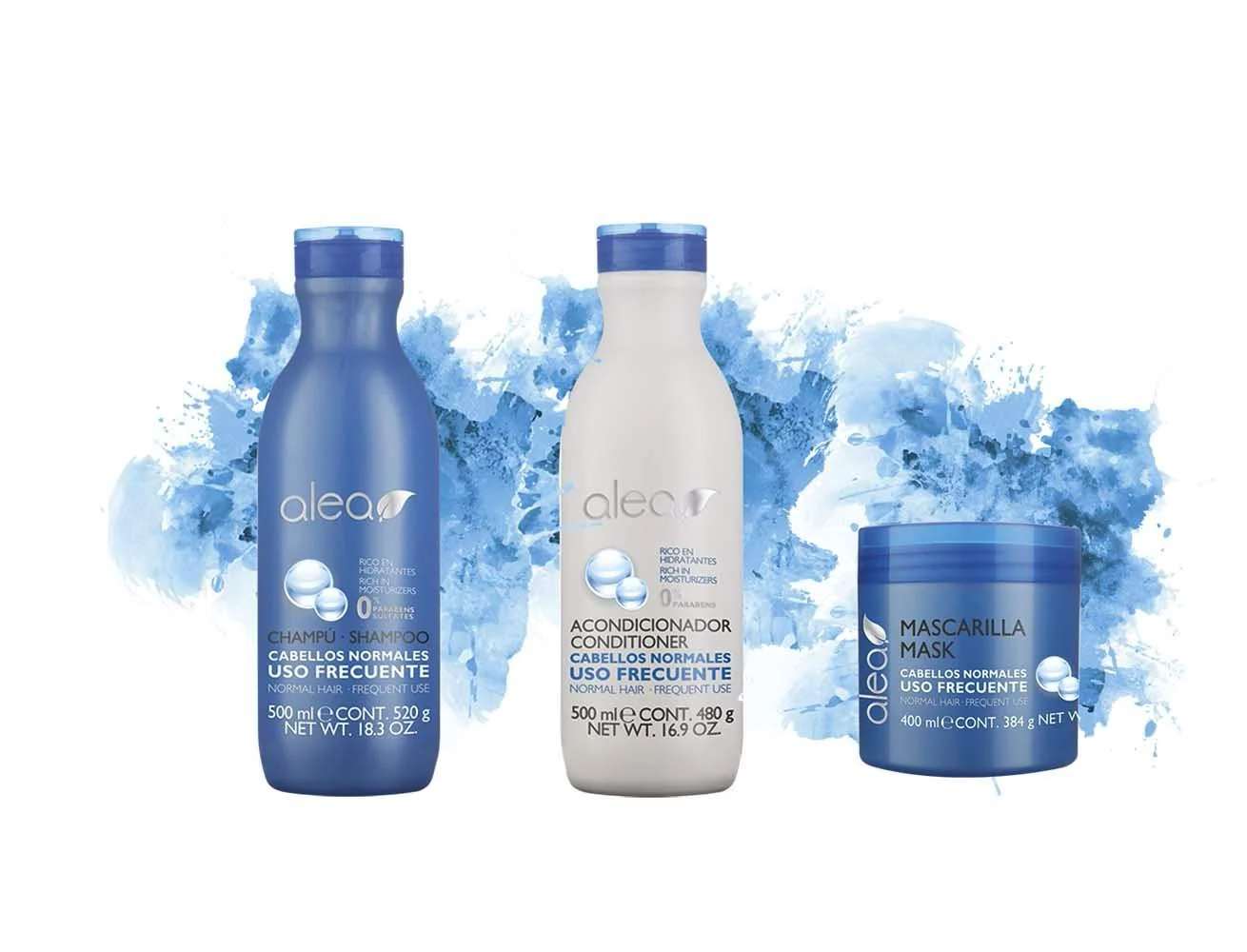 Certified Alea Normal Hair Frequent Use Rich in MOISTURIZER Shampoo Conditioner Mask Set First-Class