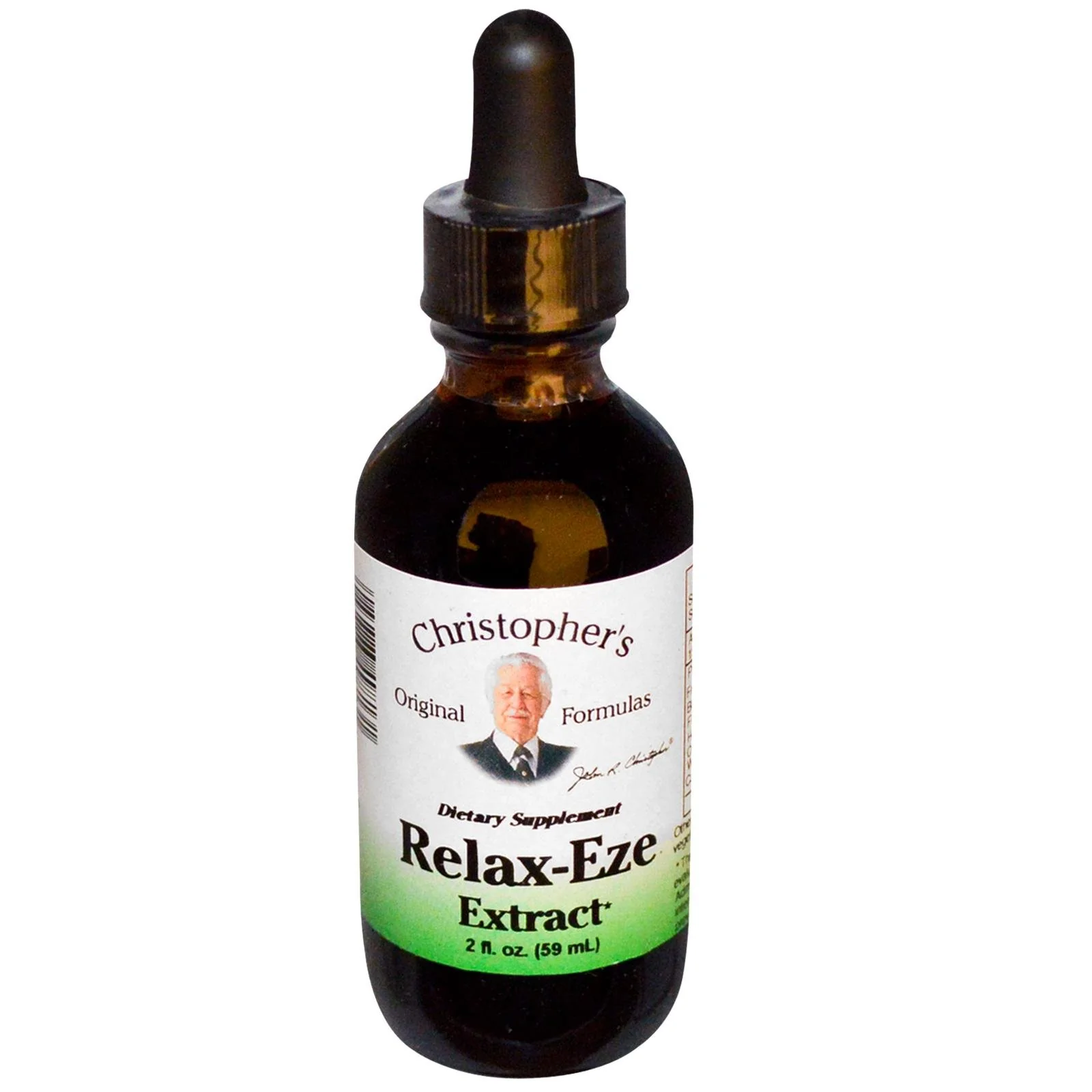 Versatile Christopher's Formulas Relax-Eze Extract 2 fl oz Herbal Liquid Formula for Relaxation Support No Fillers or Chemicals USA Made Smooth