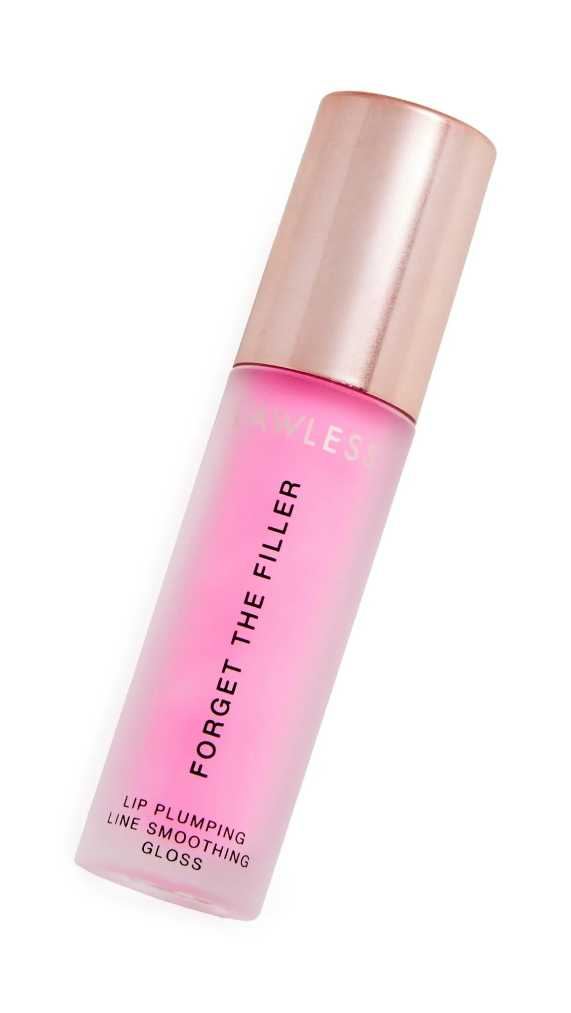World-Class Lawless Forget the Filler Lip Plumping Line Smoothing Gloss - Daisy Pink - Premium Volumizing Lip Gloss with Natural Ingredients Designed to Plump Traditional