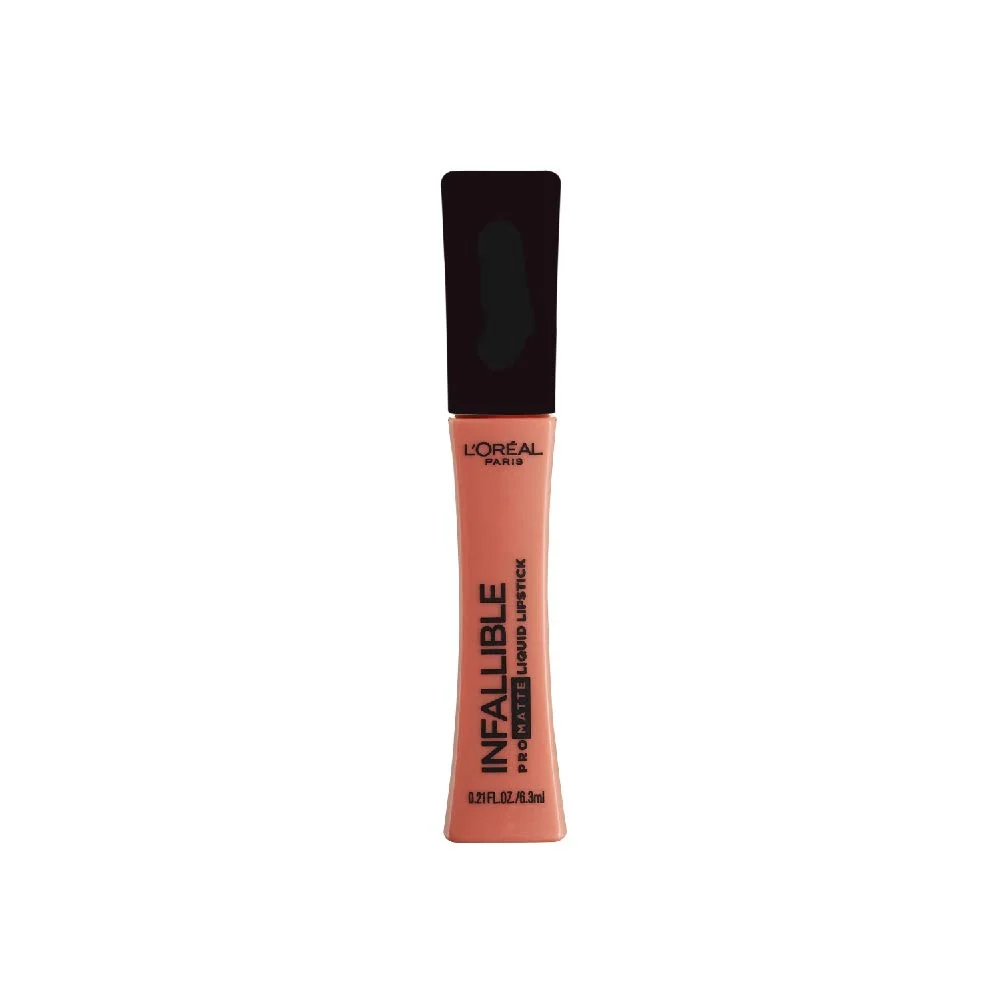 Authentic L Oréal Paris Makeup Matte Lipstick Infallible Pro-Matte Liquid Lipstick Long Lasting Lightweight High Impact Color Up to 16 Hours of Wear Nudist Consistent