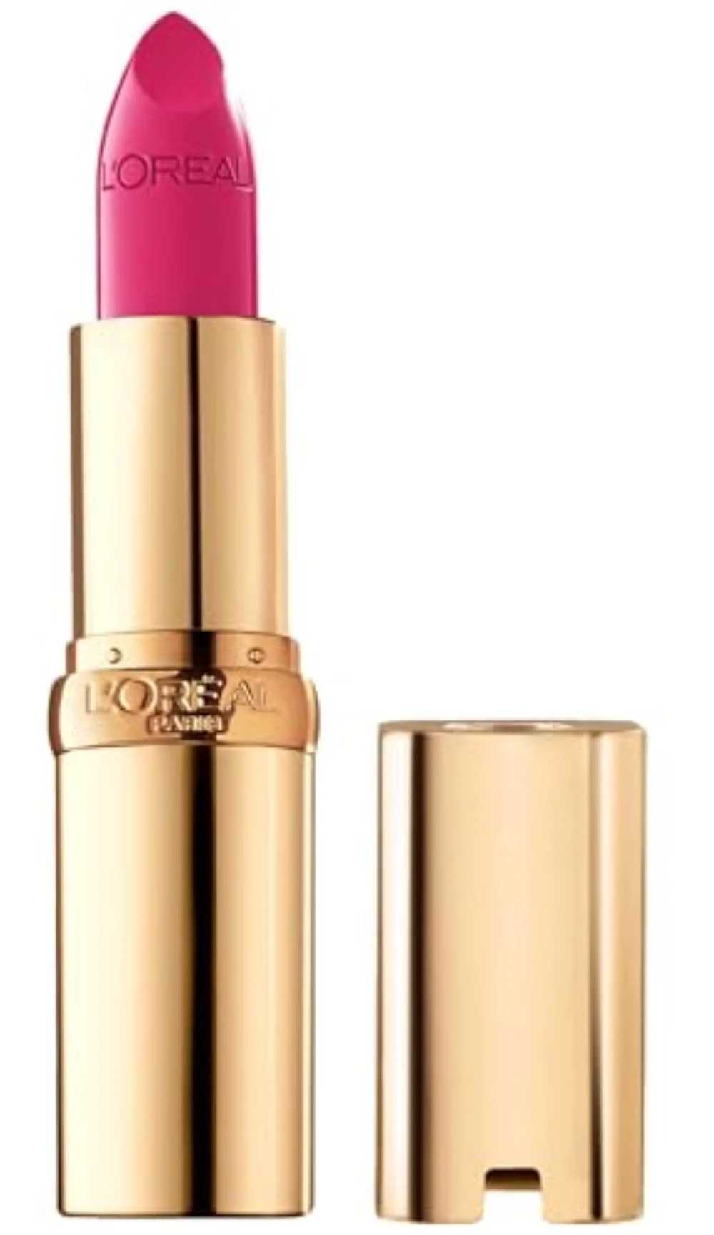 Versatile L'O Paris Colour Riche Creamy Hydrating Satin Lipstick with Argan Oil and Vitamin E Miss Magenta 1 Count User-Friendly