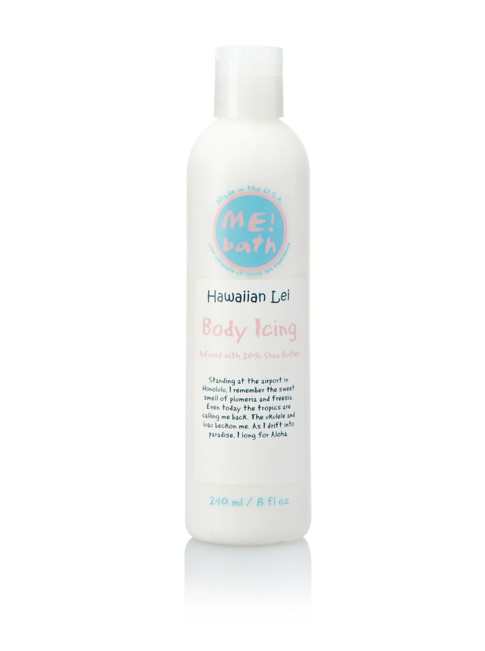 Superior Me bath Hawaiian Lei Body Icing 8 fl oz Optimized