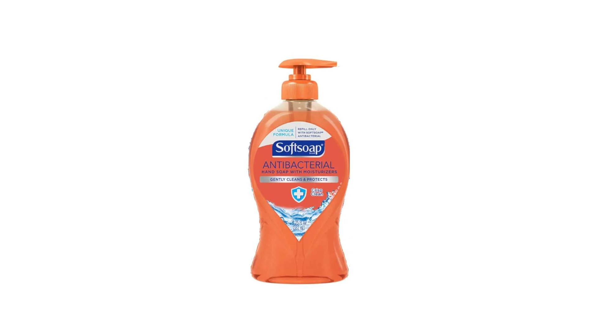 Reusable Softsoap Liquid Hand Soap Pump Antibacterial Crisp Clean 11.25 Ounce Each Value Pack of 10 Reliable