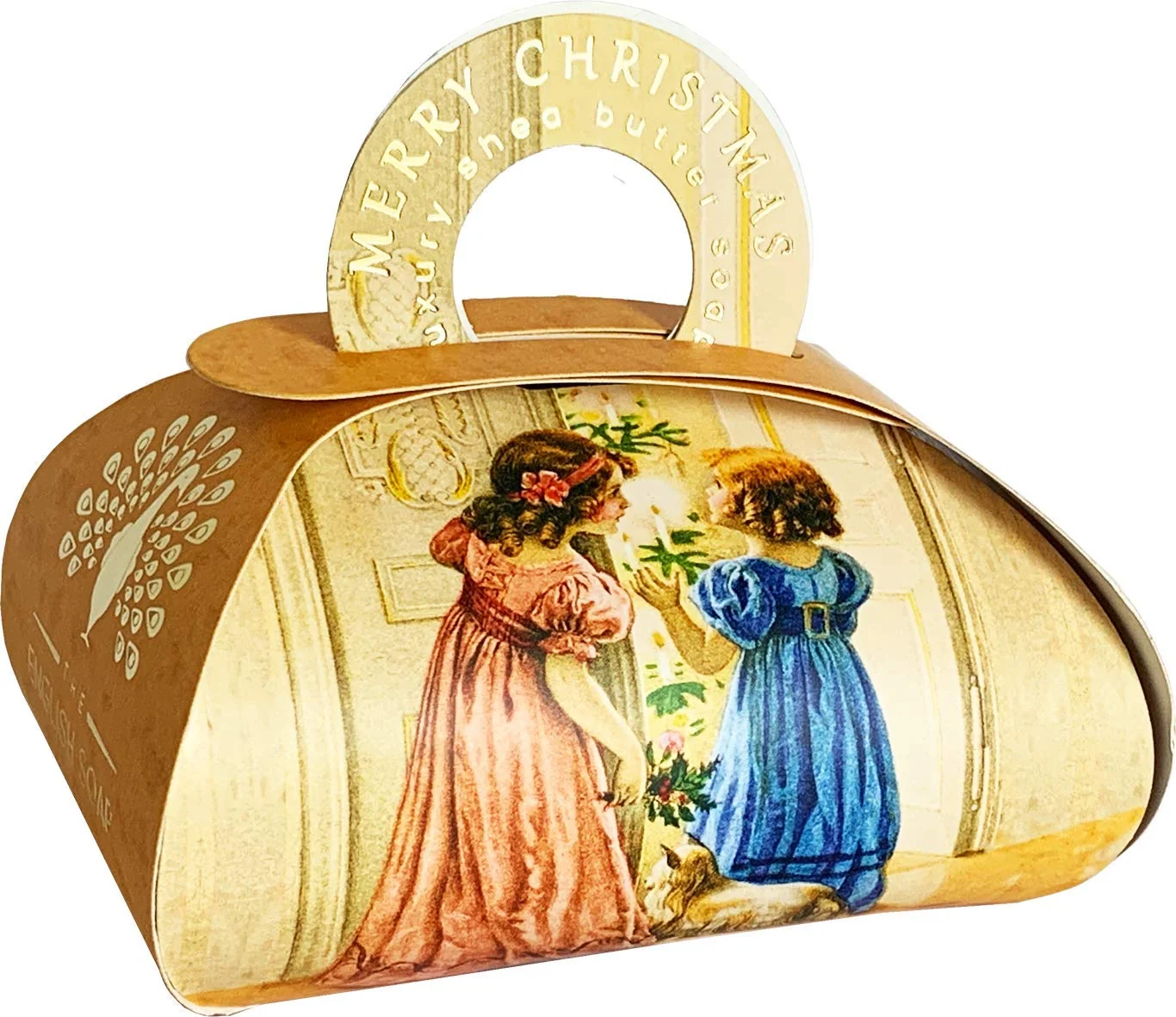 Original Design The English Soap Company Large Gift Bag Bath Soap A Victorian Christmas 260g Advanced