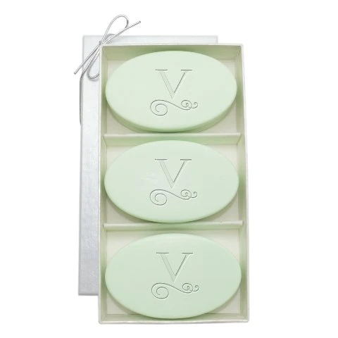 Sustainable Carved Solutions Signature Spa Trio Green Tea Bergamont-Pi-Flourish-A Soap Powerful