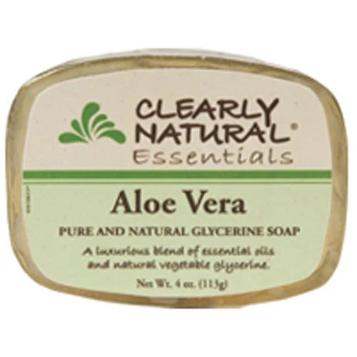 Carefully Designed Clearly Natural Soap Bar Glyc Aloe Vera Luxury