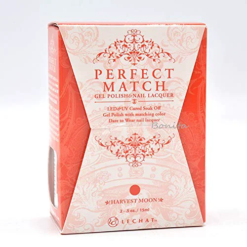 Superior LeChat Match Gel Polish Harvest Moon 0.5 fluid_ounces PMS239 Smooth