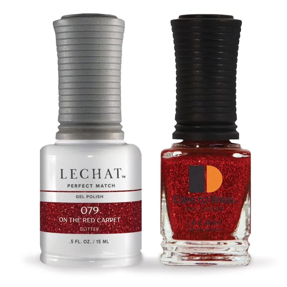 Top-Quality LeChat Match Gel Polish On The Red Carpet 0.5 Fl Oz PMS79 Certified