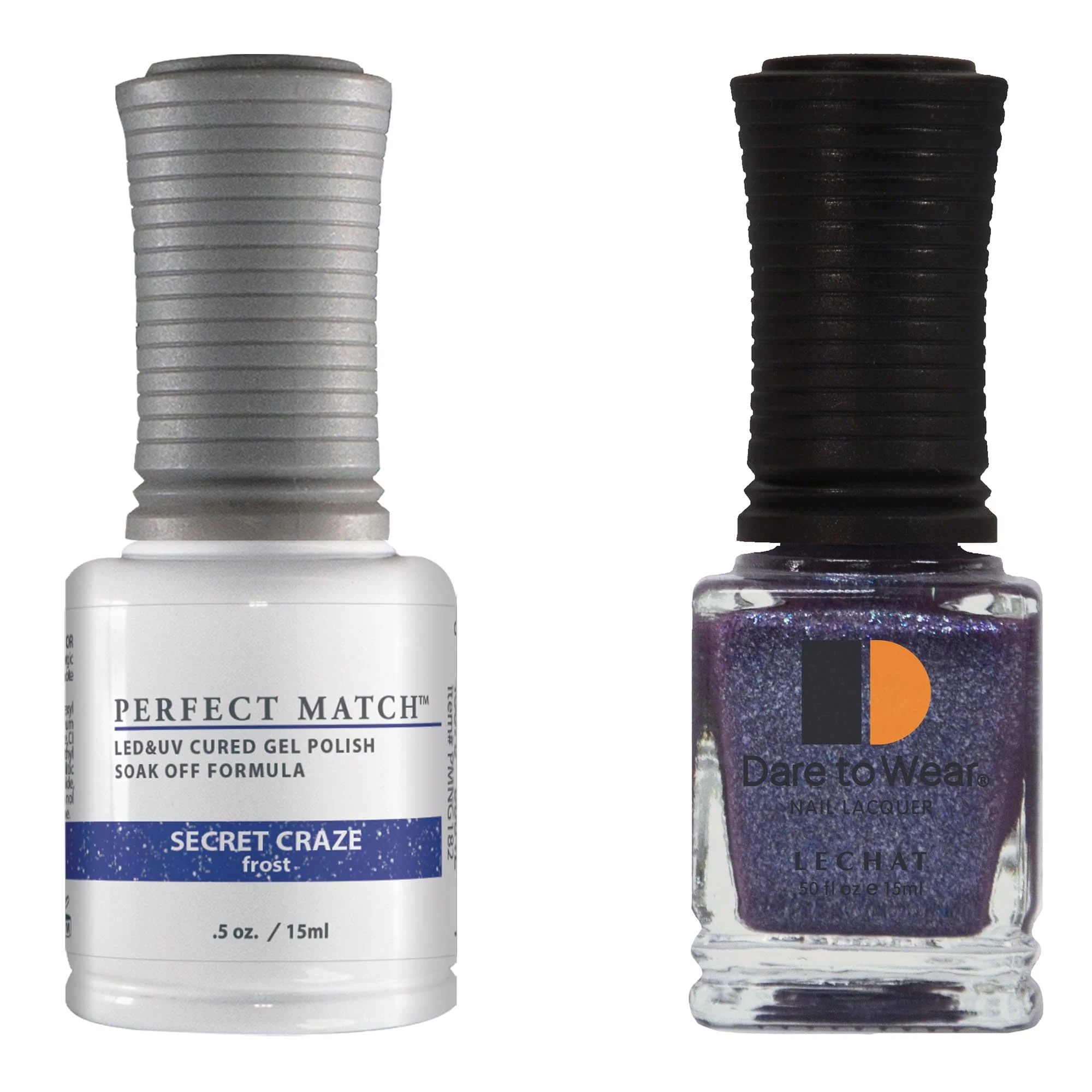 Carefully Designed LeChat Match Gel Polish Secret Craze 0.5 Ounce PMS182 Top-Quality