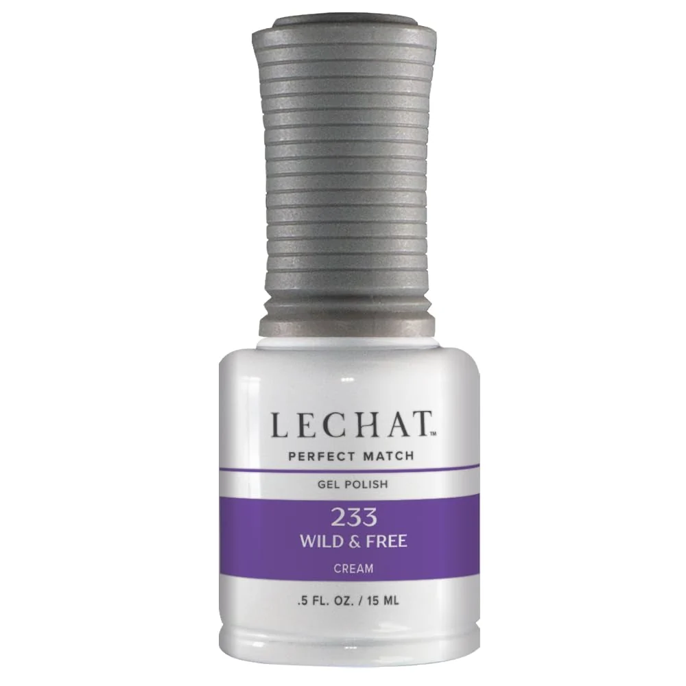 Authentic LeChat Match Gel Polish Wild 0.5 fluid_ounces PMS233 Natural