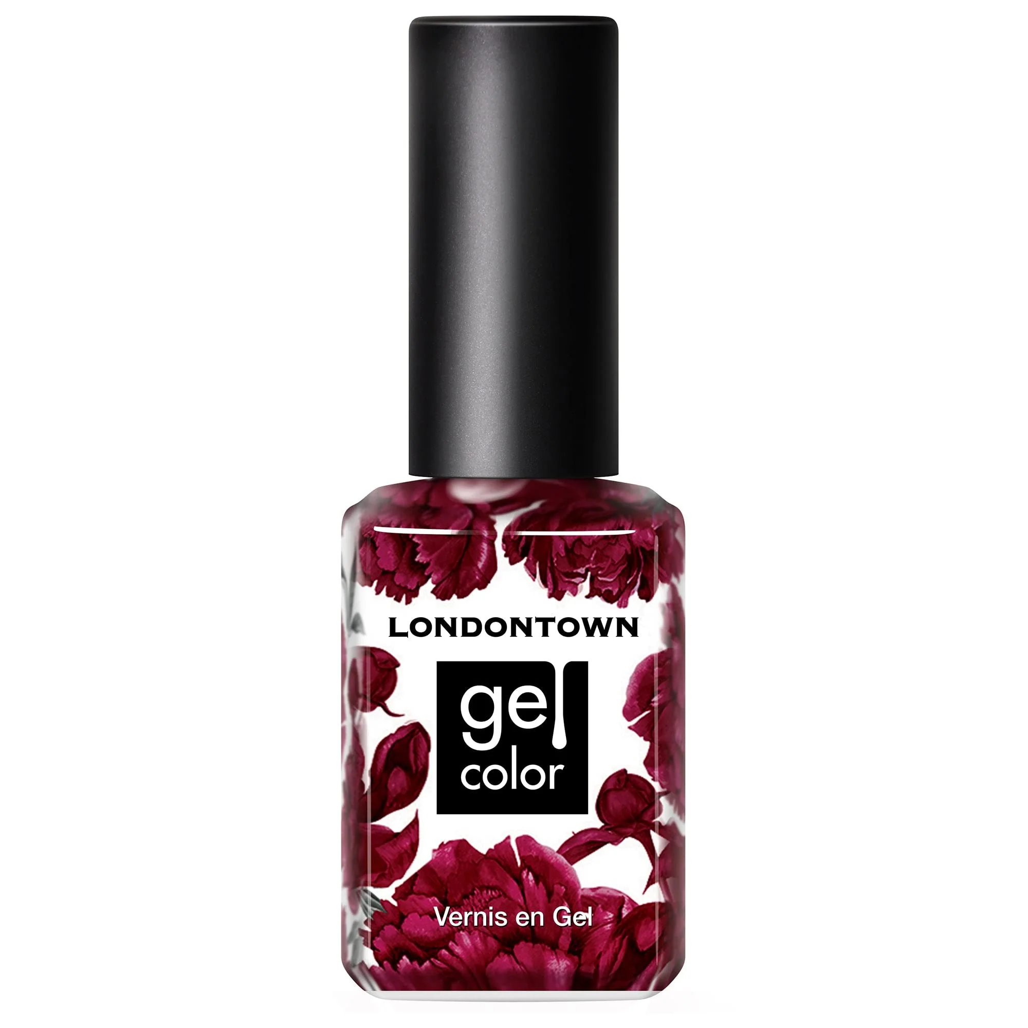 Smart LONDONTOWN UV LED Gel Nail Polish Glossy Deep Purple Bell in Time 0.4 Fl Oz Long Lasting Chip Resistant High Shine Color Efficient