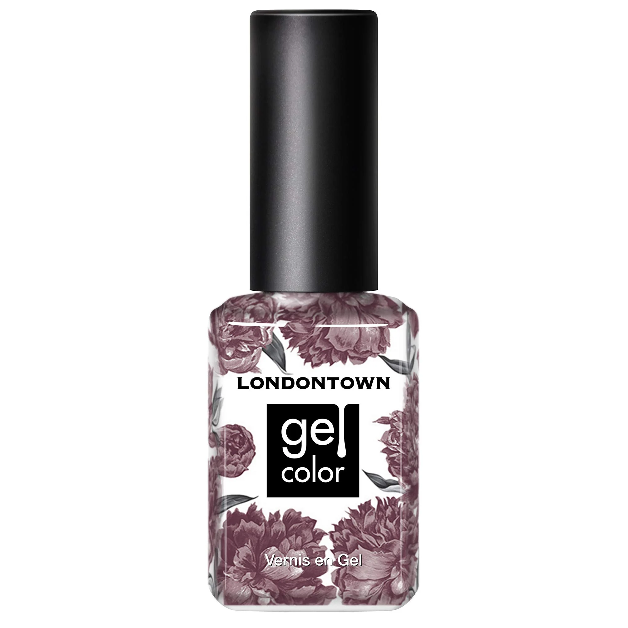 Selected LONDONTOWN UV LED Gel Nail Polish Glossy Mauve Purple Darjeeling 0.4 Fl Oz Long Lasting Chip Resistant High Shine Color Specialty