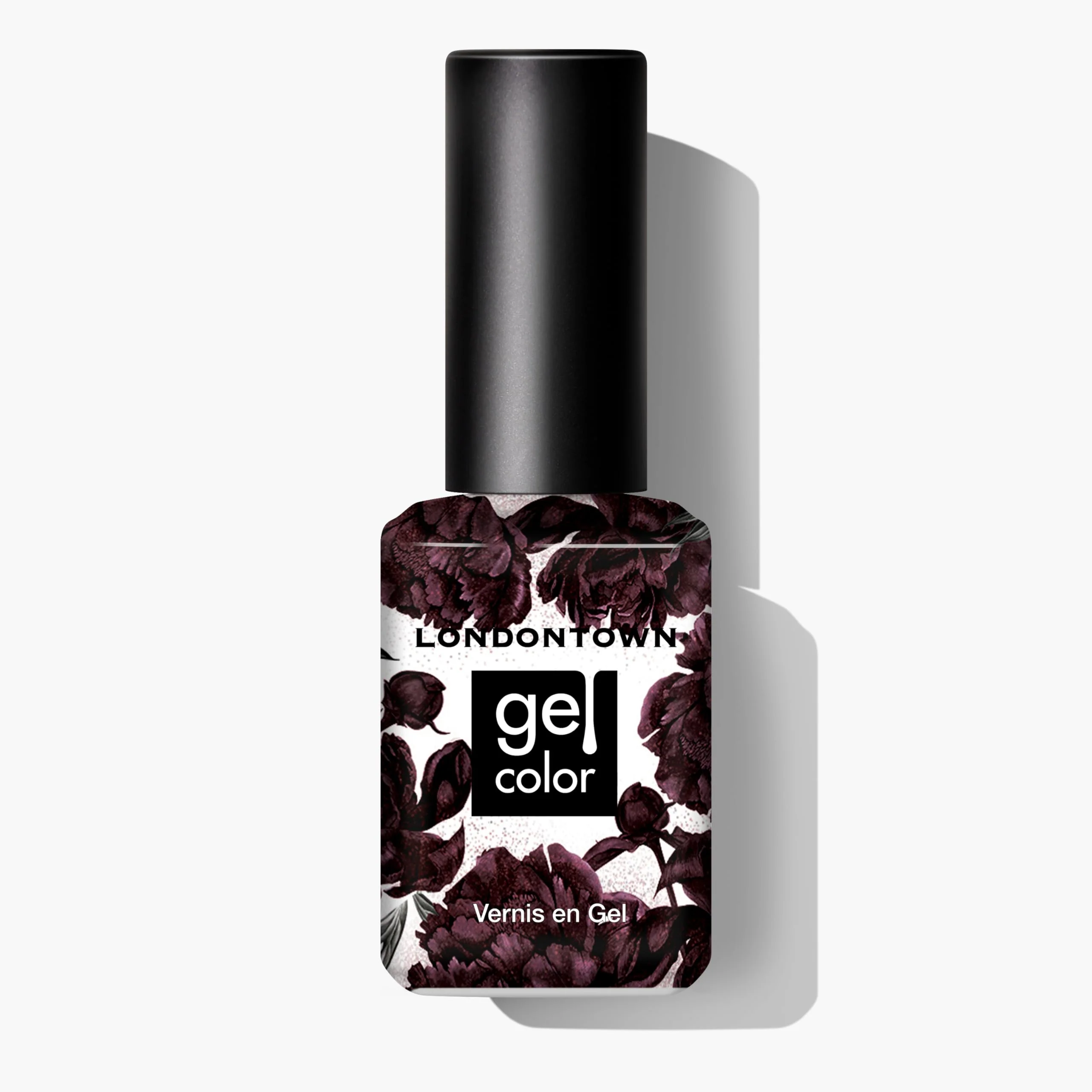 Consistent LONDONTOWN UV LED Gel Nail Polish Shimmery Pinot Noir Purple Spilled Wine 0.4 Fl Oz Long Lasting Chip Resistant High Shine Color Smooth