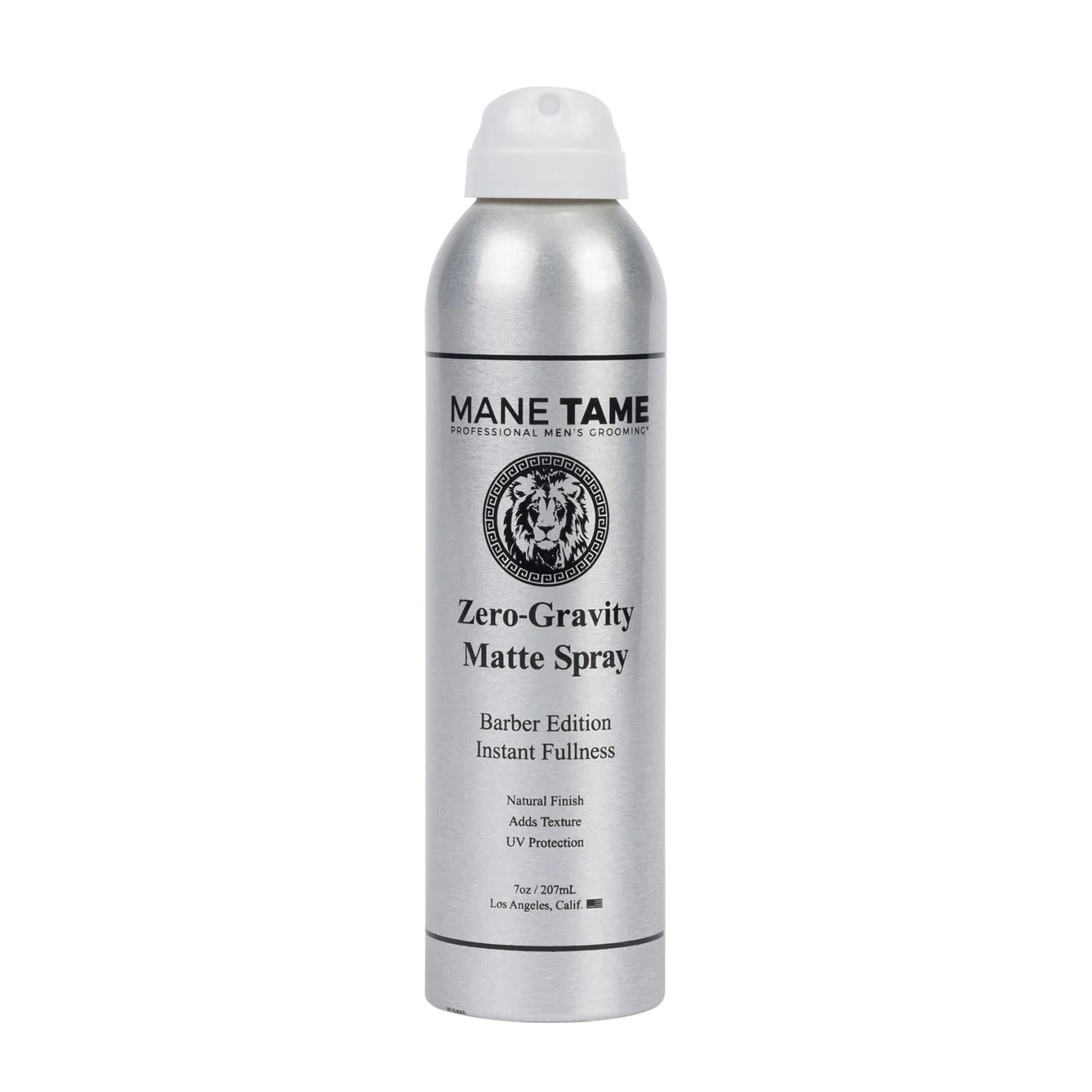 Elegant MANE TAME Zero-Gravity 7oz Matte Finish Spray - Adds Instant Fullness Volume Texture and UV Protection for Thicker Styled Hair Powerful