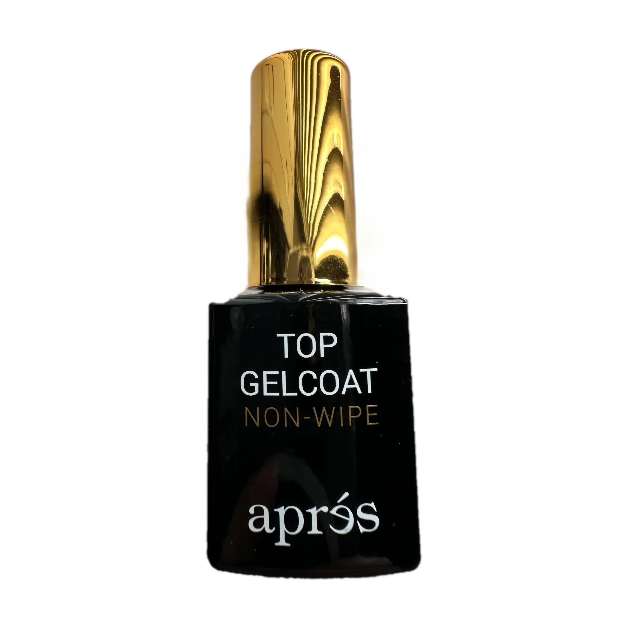 Top-Quality APRÉS Non-Wipe Glossy Top Gelcoat - 15ml - Gel Nail Polish Soak Off Top Coat Glossy Finish Solid