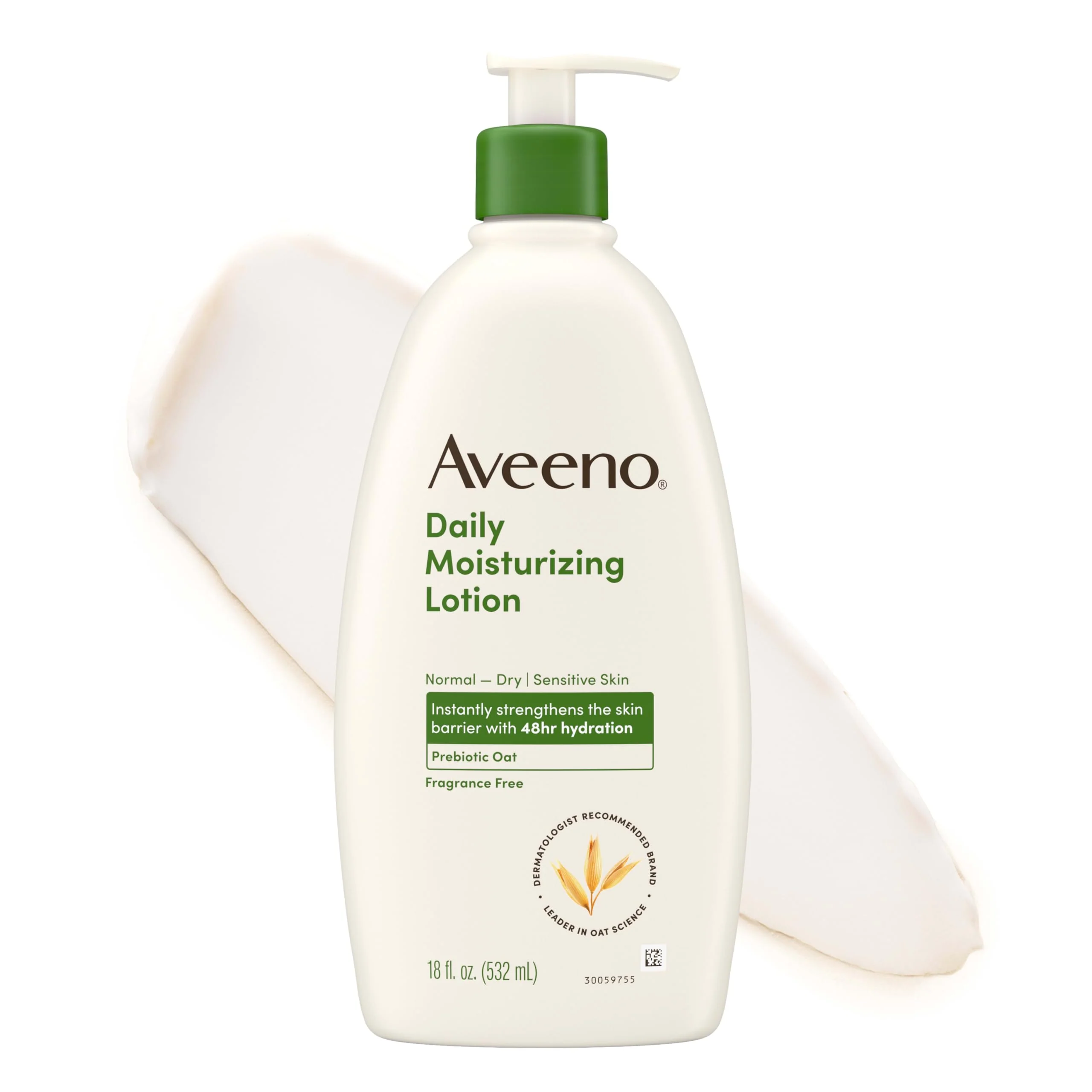 Superior Aveeno Daily Moisturizing Body Lotion for Normal to Dry Skin Moisturizer with Soothing Prebiotic Oat Non Greasy Non Comedogenic Fragrance Luxury