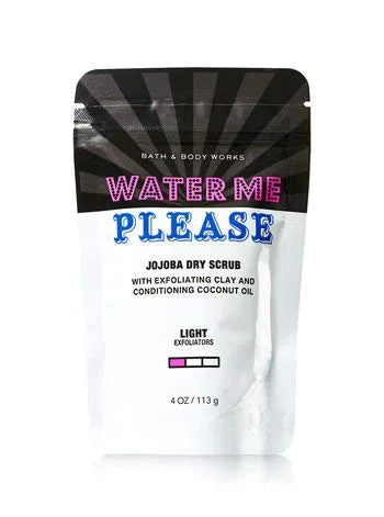 Breathable Bath and Body Works Water Me Please Jojoba Dry Scrub 4 ounces Healthy