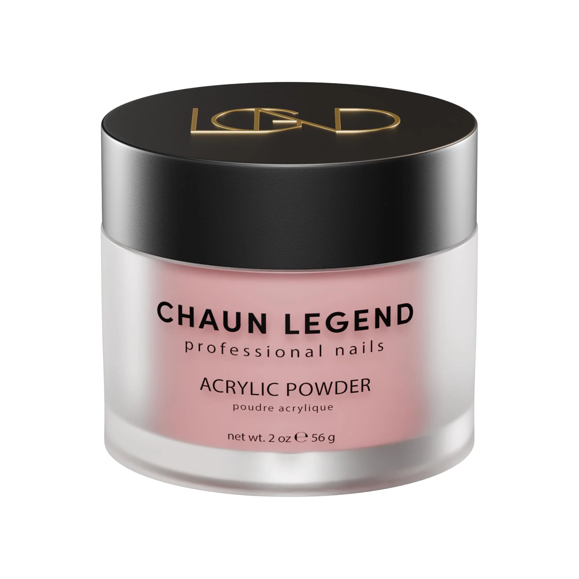 Casual Chaun Legend Acrylic Powder 2 Ounce Strawberries N Cream Long Lasting Shimmery Enhance Nail Acrylic Powder for Professional Art and Creative Designs Trendy
