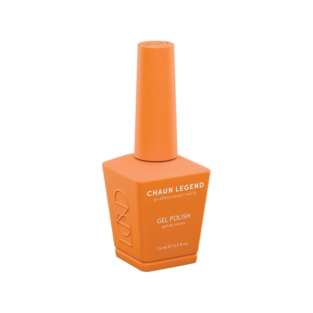 User-Friendly Chaun Legend Gel Nail Polish Angkor What LG5163 vibrant orange Soak Off UV LED Cure Gel Polish High Gloss 15ml Pure