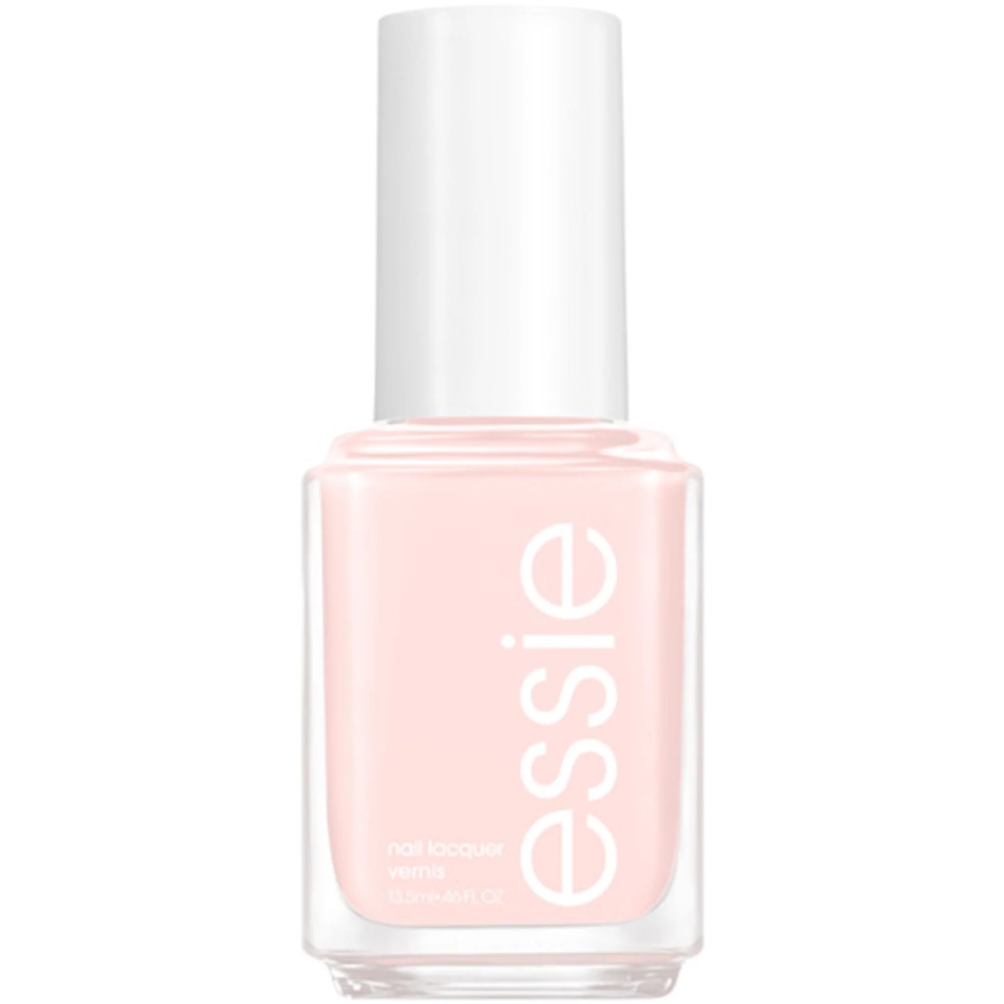 Convenient essie Salon-Quality Nail Polish 8- Vegan Sheer Pale Pink Ballet Slippers 0.46 fl oz Classic