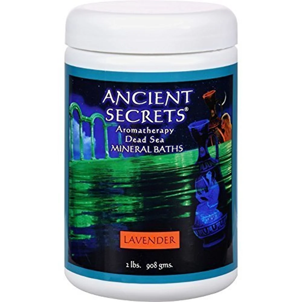 Advanced Ancient Secrets Aromatherapy Dead Sea Mineral Baths Lavender - 2 lbs Quality