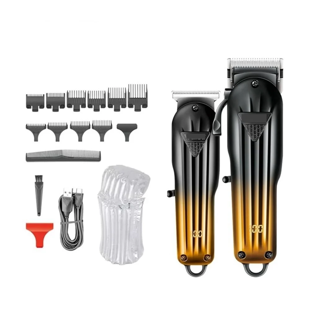 Classic EWKYLSEM Combo Hair Clipper Set Beard Trimmer for Men Electric Cutting Kit Rechargeable Haircut Machine with Bag Artisan