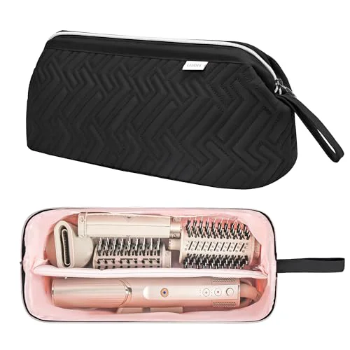 Sustainable Leudes Hair Tools Travel Bag for Shark Flexstyle Carrying Case Portable Shark Hair Air Wrap Dryer Case Waterproof Dustproof Flat Curling Iron Travel Casual