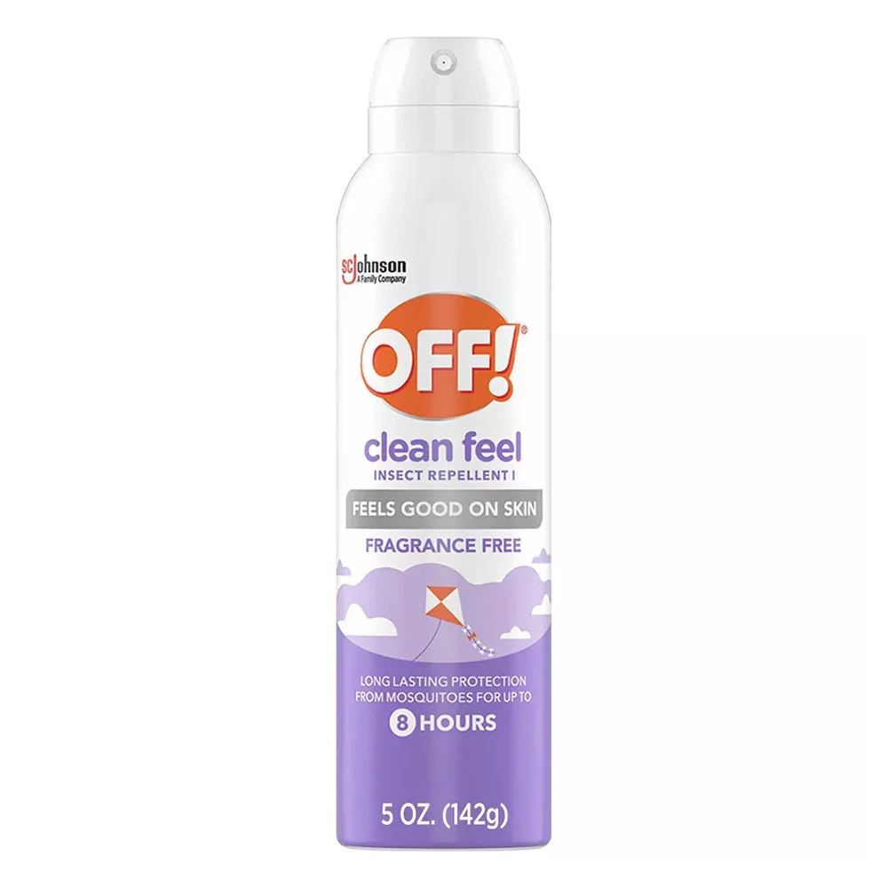 Pure Off Clean Feel Aerosol Insect Repellent 5 Oz High-Grade