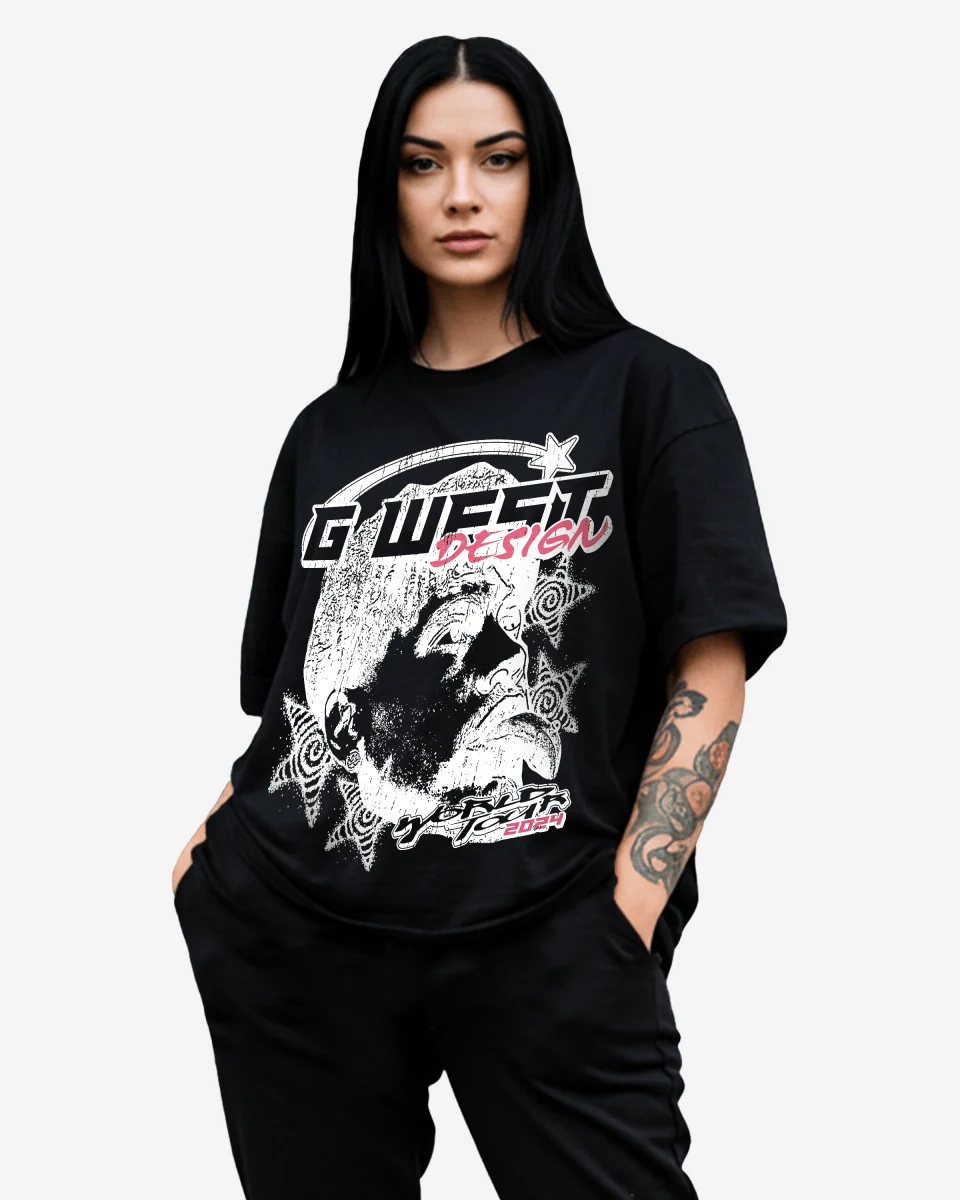 Advanced G West Womens World Tour Premium Oversized Tee Exclusive