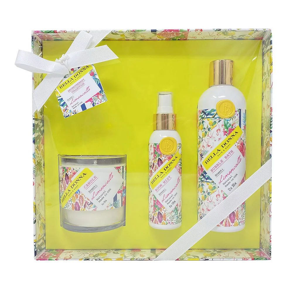 Elite Bella Donna Bella Aromatherapy Gift Set Limoncello 3 Ea Classic