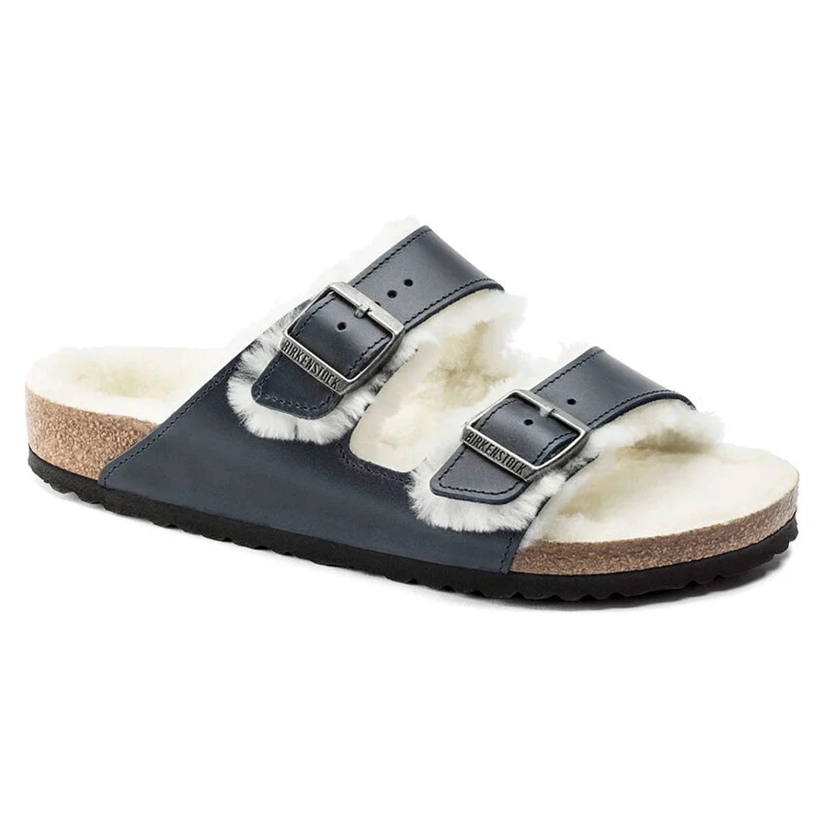 Prestigious Birkenstock Arizona Shearling Oiled Leather Sandals Superior